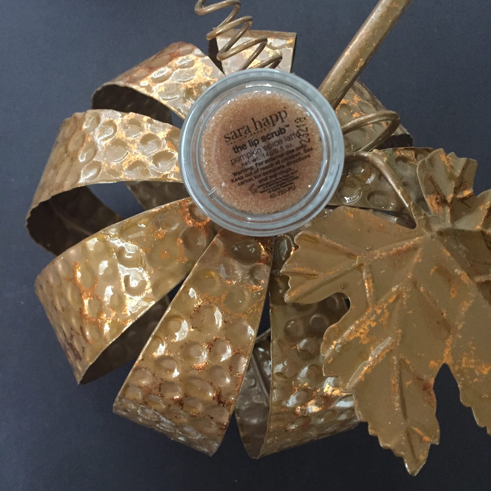 Sara Happ Limited Edition Pumpkin Spice Lip Scrub Kit Review and Video A Very Sweet Blog