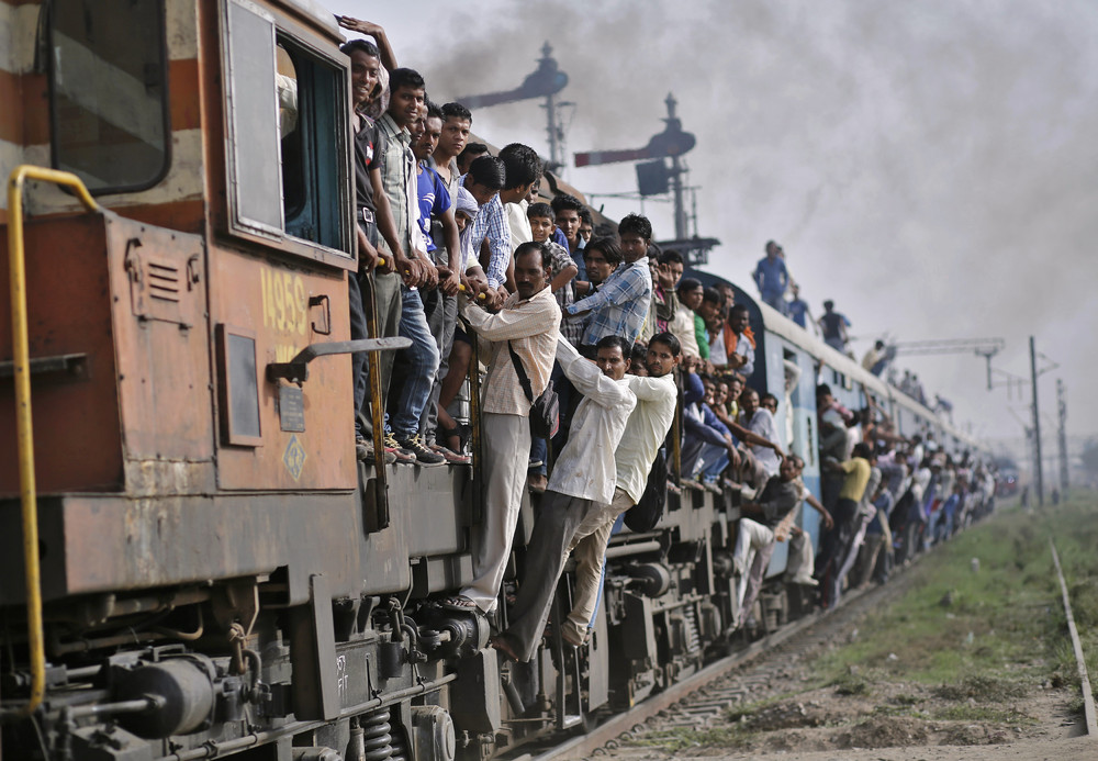 Железная дорога Индии (14 фото)