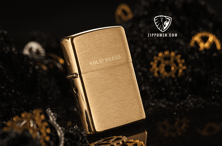 Zippo vàng nhám solibrass - MS 240B | zippo | zippo chính hãng Zippo vàng nhám solibrass - MS 240B | zippo | zippo chính hãng