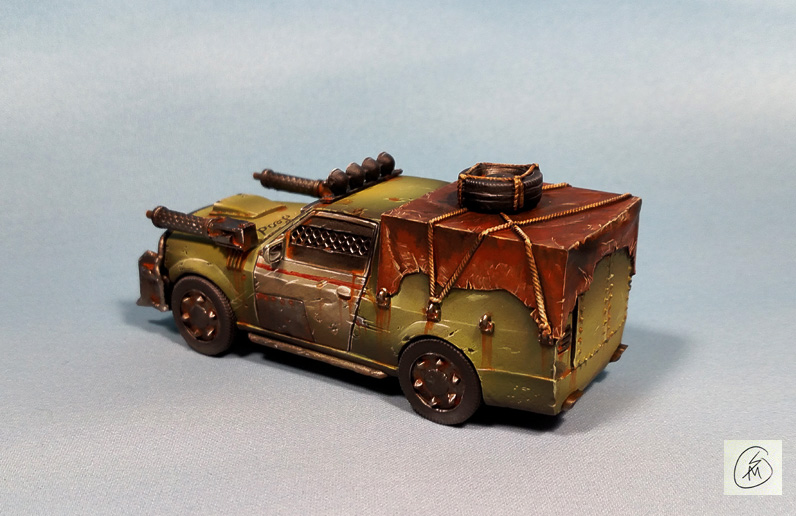 samson minis Finished! The Green Bastard