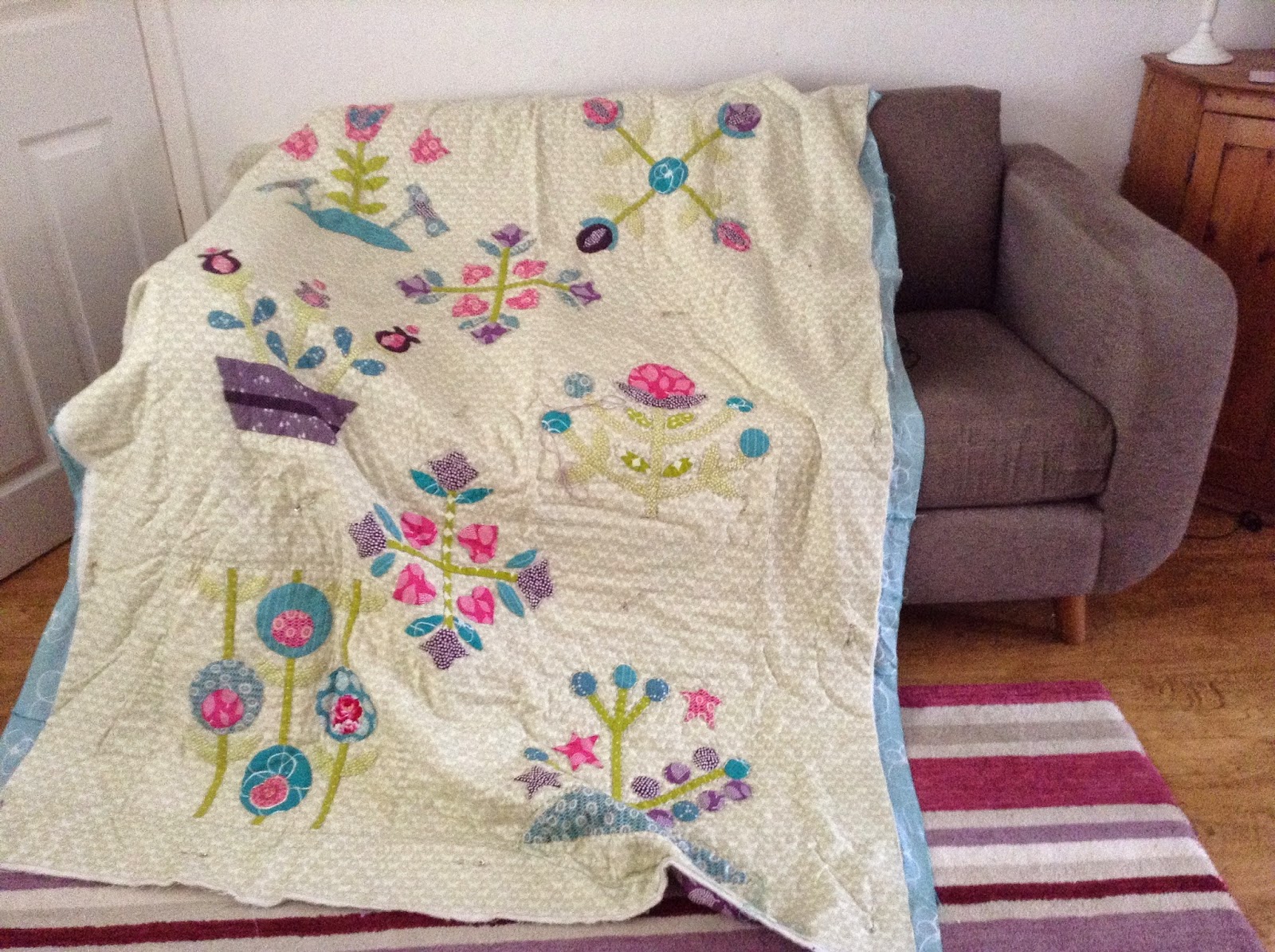 PlainStitch Hand Quilting with DMC Perle Cotton No. 8 Julia's Notion