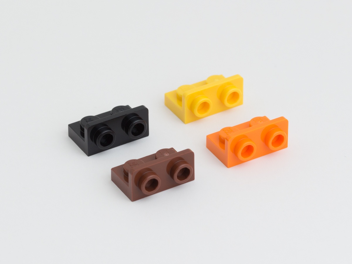 Pack of 20 1X2 1//2 Lego Piece Green New 99780 Angular Plate 1.5 Bot