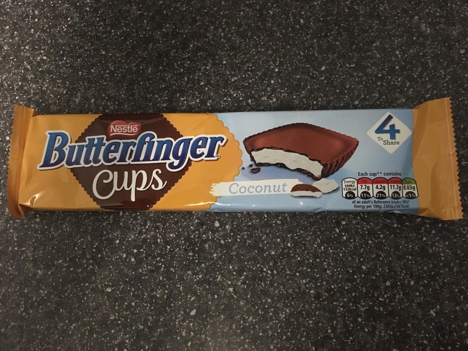 A Review A Day Today's Review Butterfinger Cups Coconut