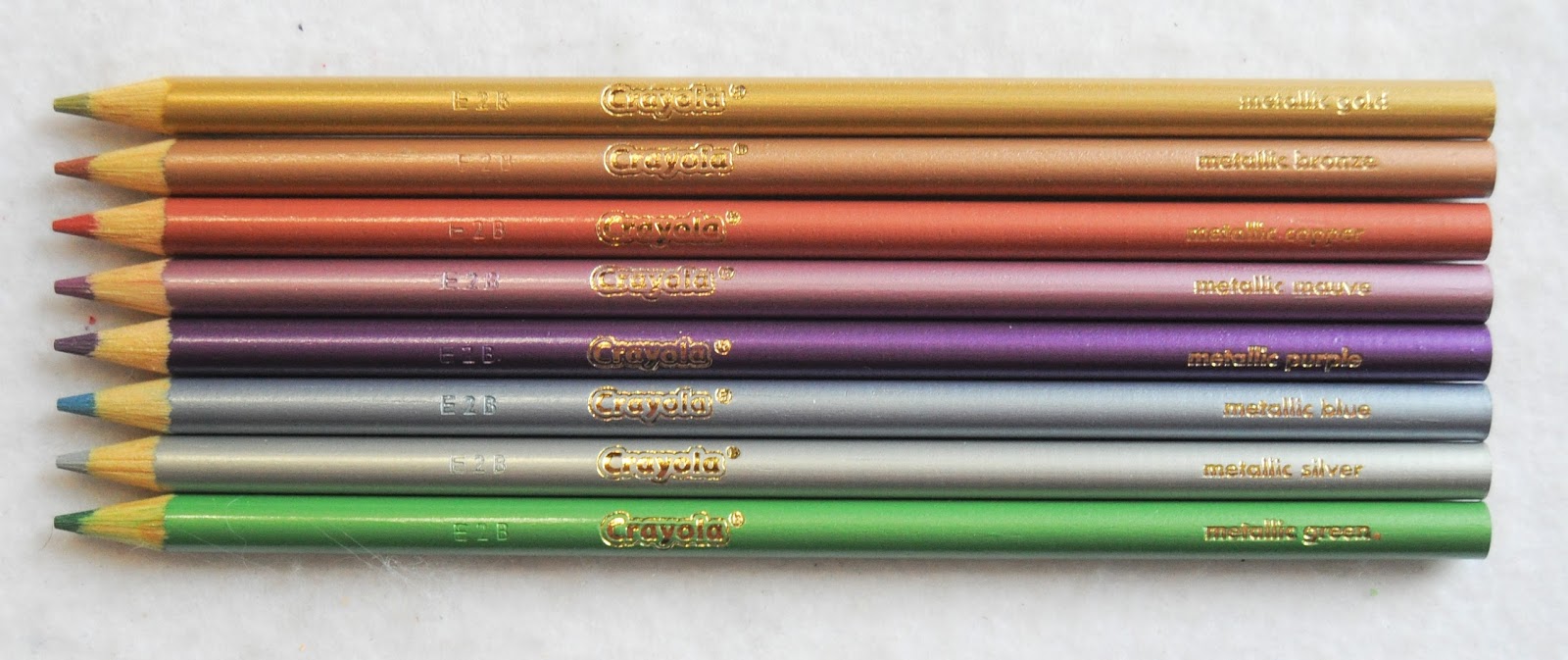 Sakura-food-recipe: Metallic Colored Pencils