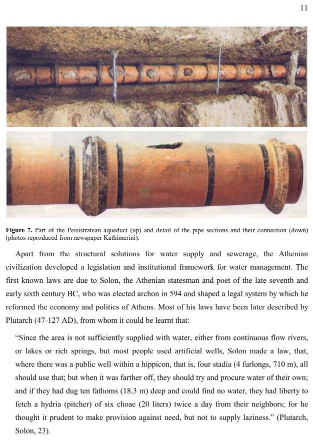 hellenic period: Urban water engineering and management in ancient