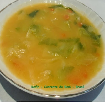SOPA FRIA DE KEFIR DE LEITE