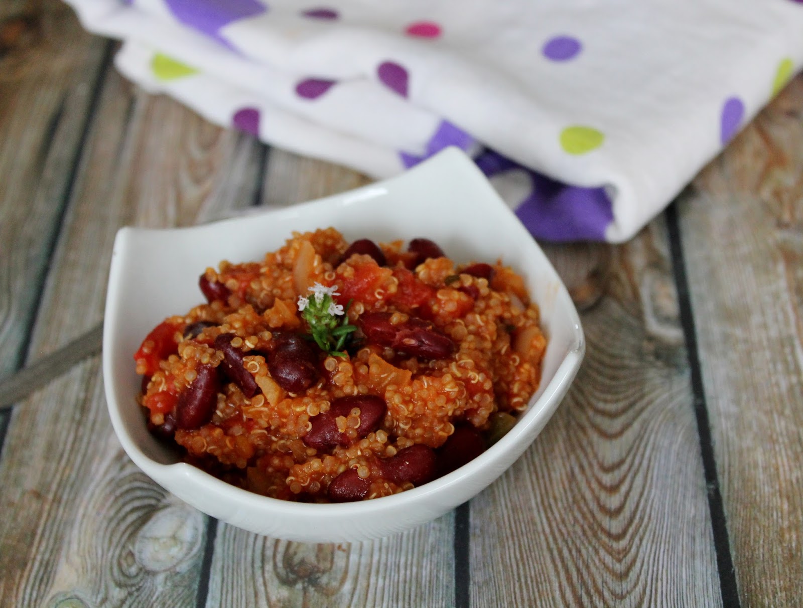 Chili sin carne au quinoa