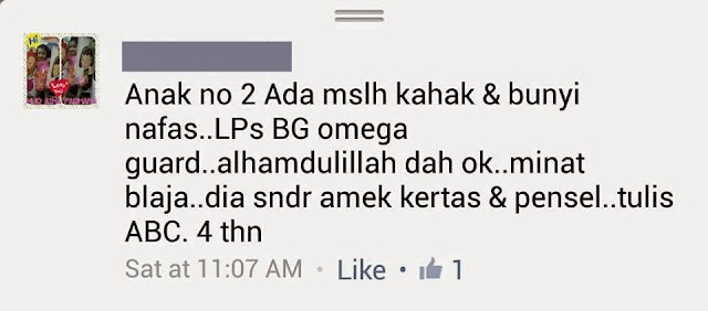 TESTIMONI : OMEGA GUARD