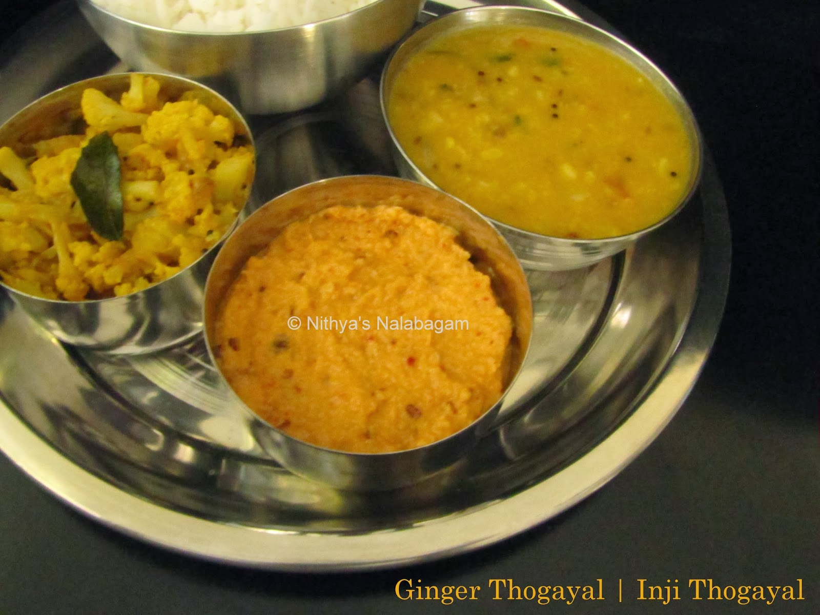 Ginger Thogayal | Inji Thuvaiyal |Nithya's Nalabagam