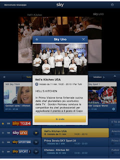 Sky Go, l'app per vivere in tempo reale lo Sport e il Calcio di Sky.