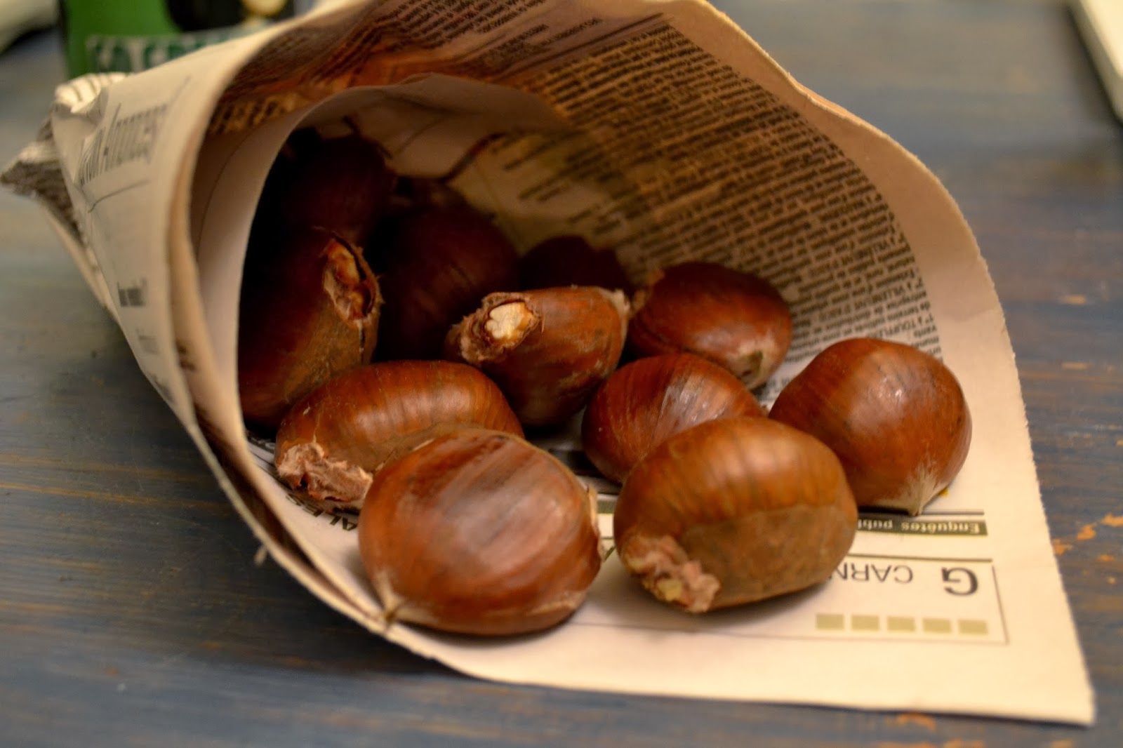 De Buyer - Poêle à Châtaignes et à Marrons 28 cm - Les Secrets du Chef