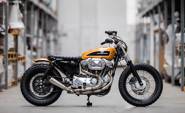 Harley Davidson Sportster By Hombrese Bikes