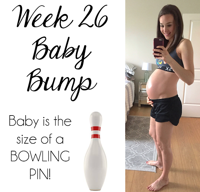 Pregnancy Update Weeks 2526 Bowling Pin Baby, Weight Gain, Baby Buys