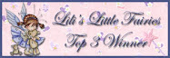 honoured to be in top 3 at Lilie's Little fairies