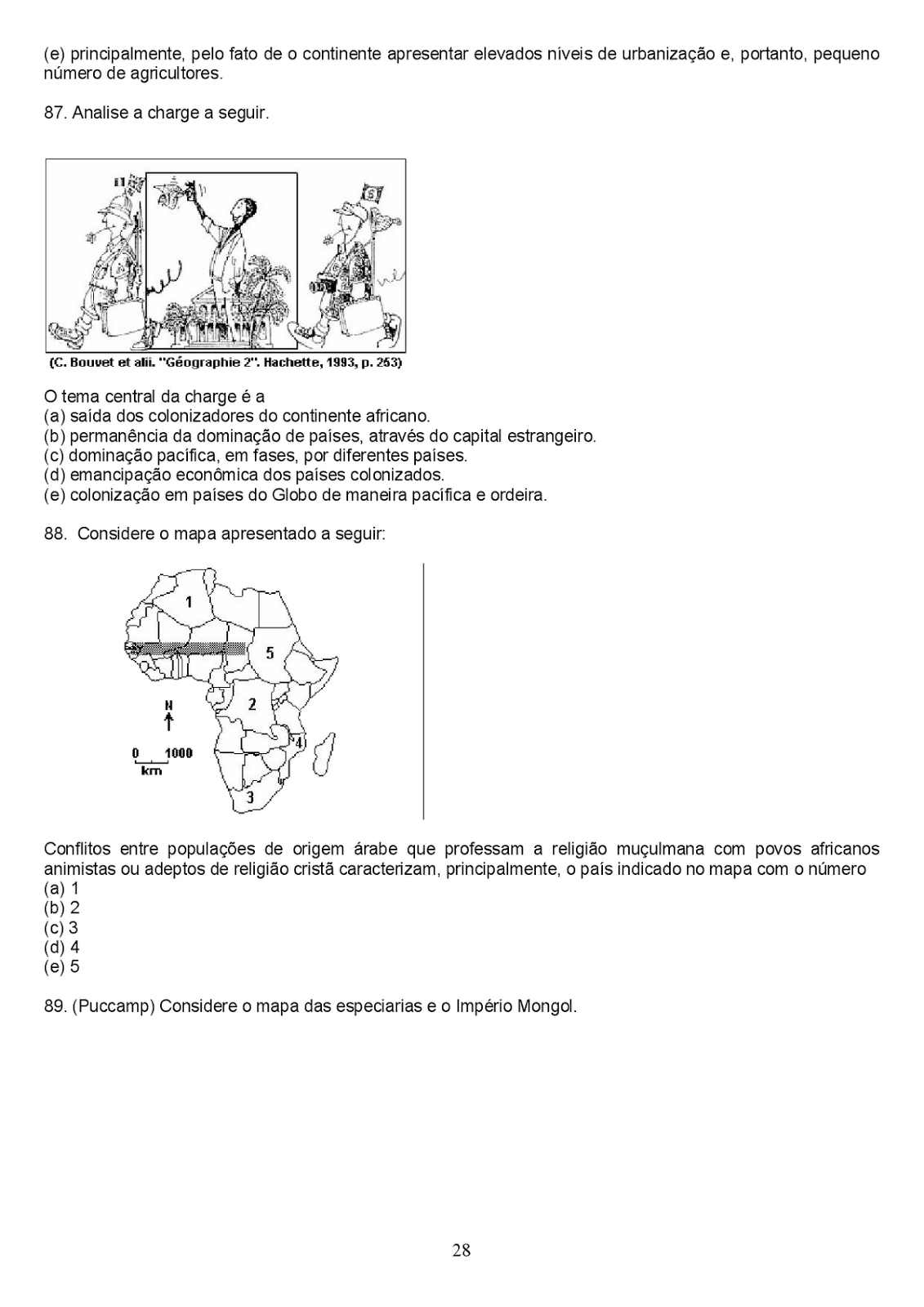 JORNAL PONTO COM GEOGRAFIA 8° ANO EXERCÍCIOS SOBRE A ÁFRICA COM GABARITO ATIVIDADES PARA JORNAL PONTO COM GEOGRAFIA 8° ANO EXERCÍCIOS SOBRE A ÁFRICA COM GABARITO ATIVIDADES PARA