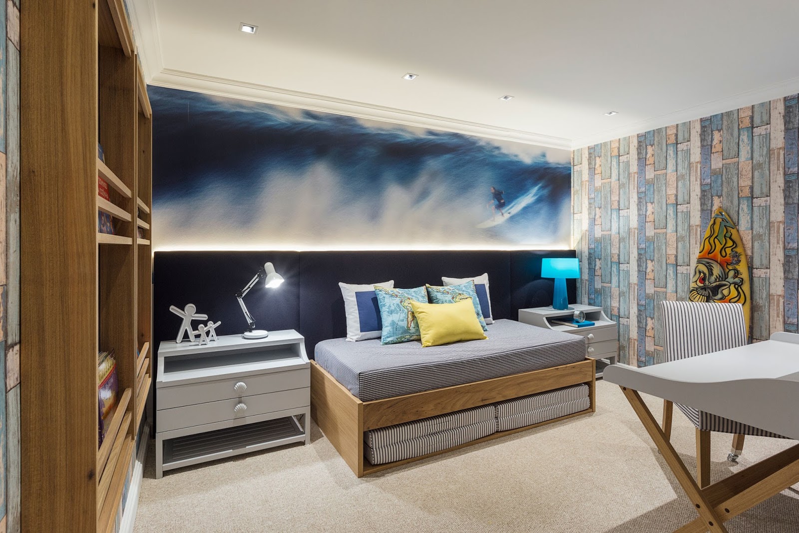 Construindo Minha Casa Clean Quarto Para Menino Surfista ~ Quarto Com Cabeceira Estofada E Quarto Para Alugar Em Sp Construindo Minha Casa Clean Quarto Para Menino Surfista ~ Quarto Com Cabeceira Estofada E Quarto Para Alugar Em Sp