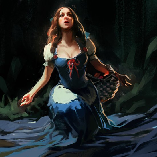 As ilustrações e pinturas digitais com lindas mulheres em temas de fantasia e ficção de Wangjie Li Wangjie Li artstation arte ilustrações mulheres fantasia ficção científica games beleza