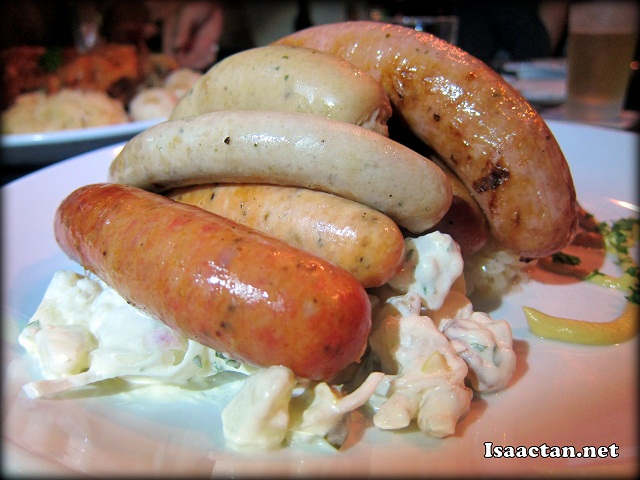 The Giant Sausage Platter (Wirstplatte) - RM88