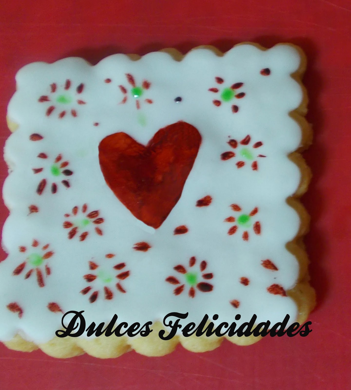 Galletas con aceite de girasol decoradas para el día de la madre Galletas con aceite de girasol decoradas para el día de la madre