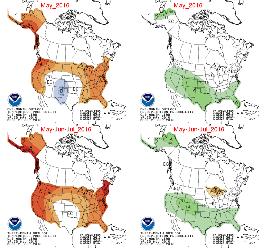 Utah Weather May Outlook
