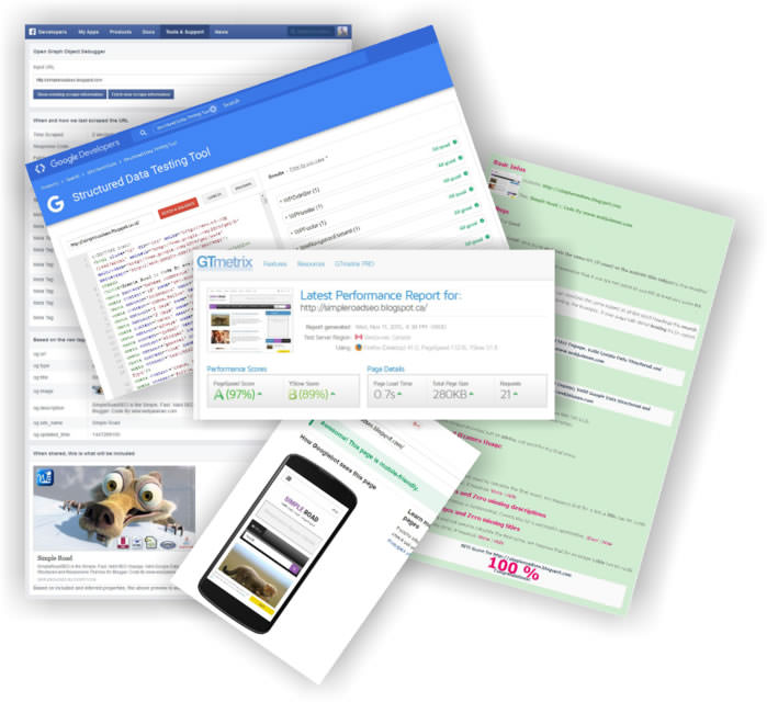 SEO Fitur Code Simple Road Template SEO Fitur Code Simple Road Template