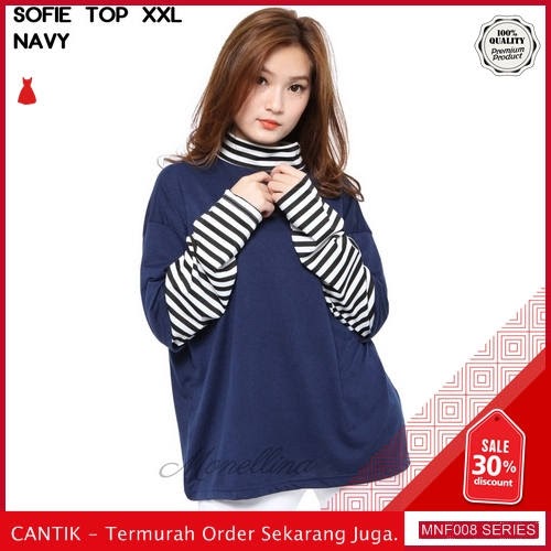 MNF008A117 Atasan Top Wanita Sofie Jumbo Xxl Atasan 2019 BMGShop