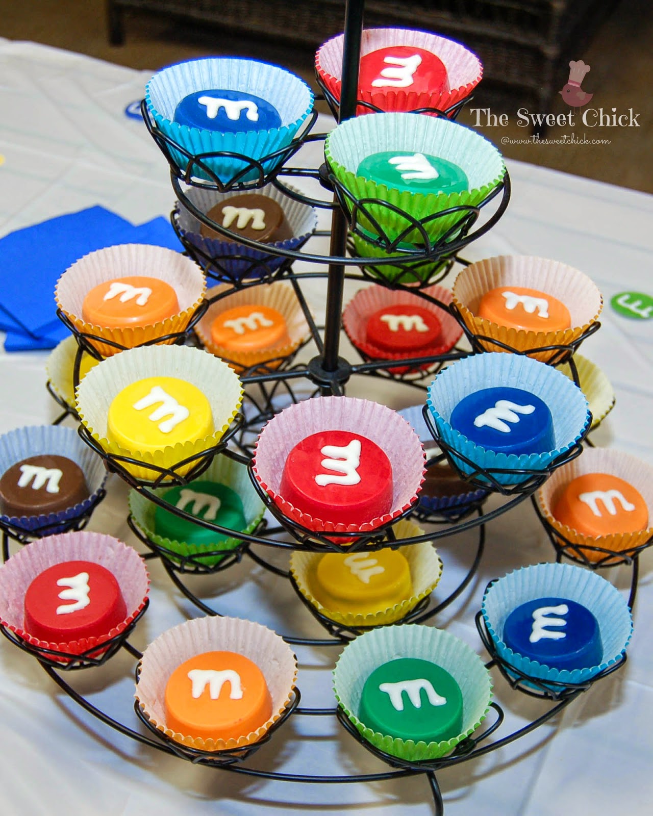 M&M Party Favors by The Sweet Chick