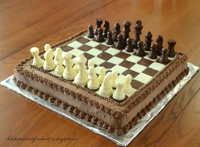 Chess Decorated Cake Chess Decorated Cake