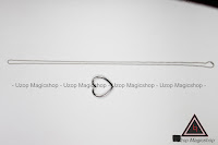 Jual alat sulap Ring and chain hati warna silver Jual alat sulap Ring and chain hati warna silver