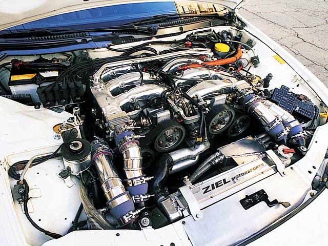 1990 Nissan 300zx twin turbo engine