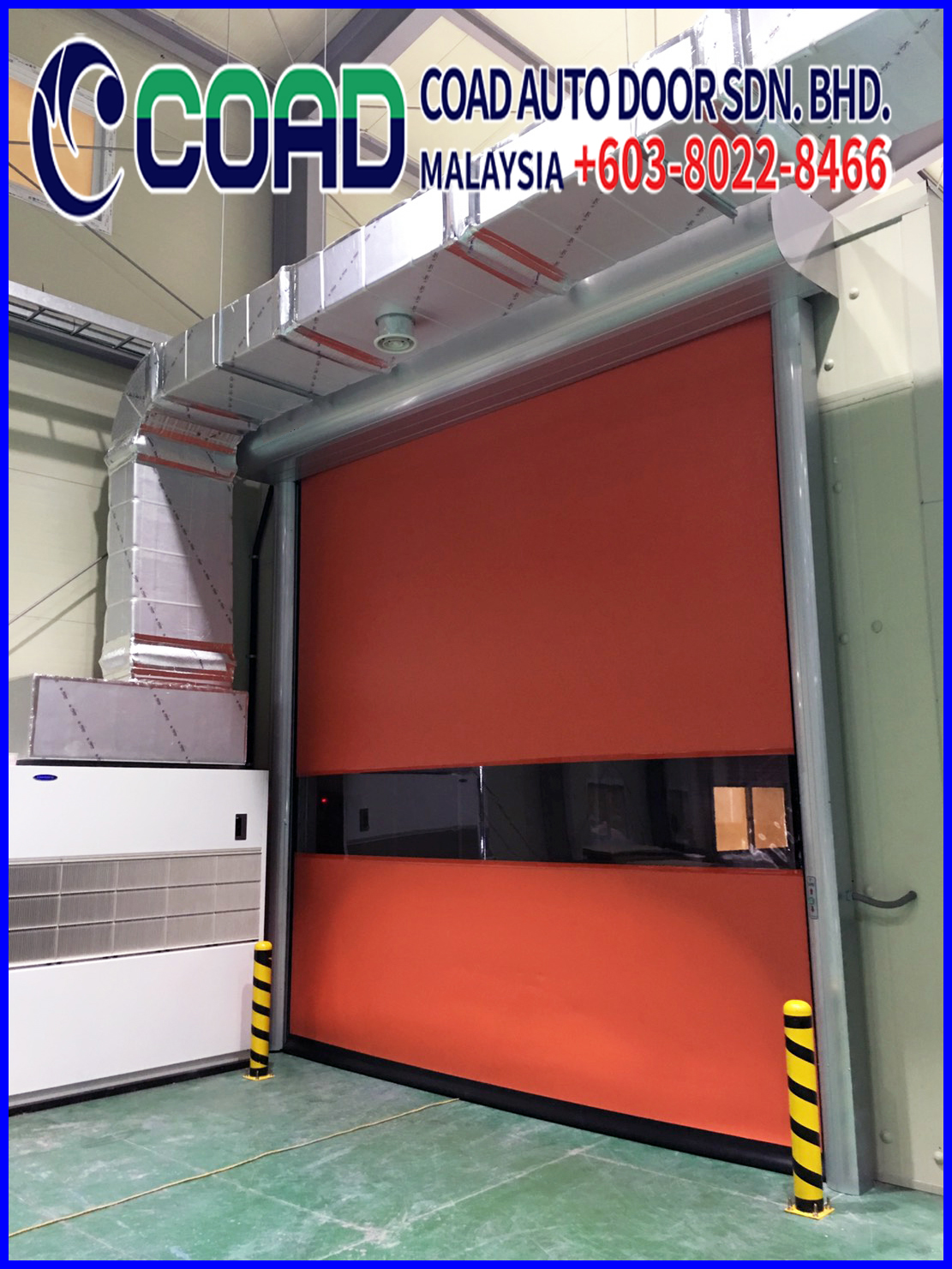 High Speed Door COAD Auto Door Malaysia, Prices High Speed Door, Steel