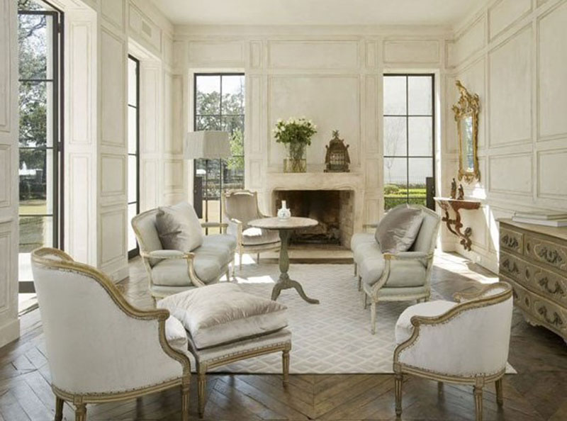 Pamela Pierce designed living room