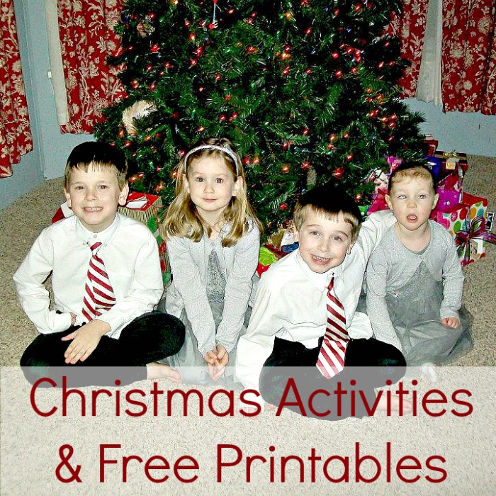 Christmas Activities and Free Printables Christmas Activities and Free Printables