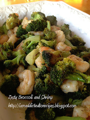 Zesty Broccoli and Shrimp | Addicted to Recipes