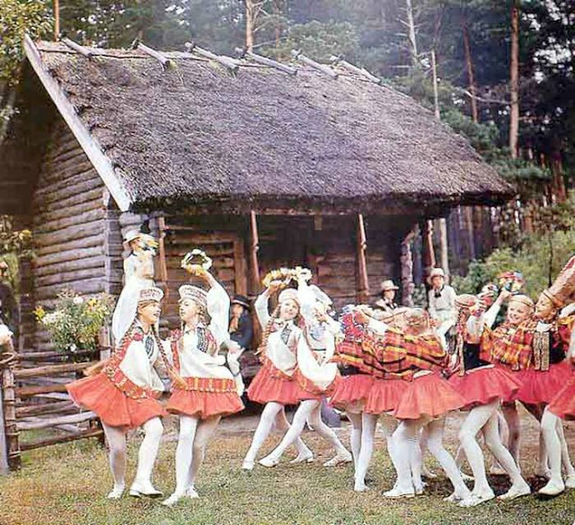 1980-е годы. Рига. Праздник песни и танца
