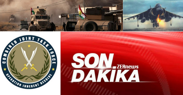 Koalisyon Güçleri: Kerkük'e saldıranı vururuz - Uçaklar Kerkük semalarında