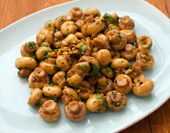 Spanish garlic mushrooms - Easy Recipes Healthy