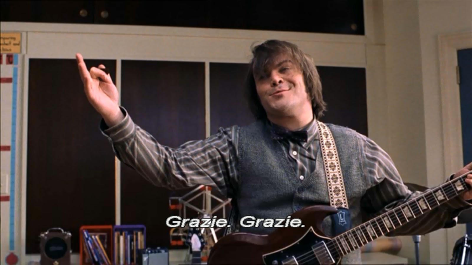 School Of Rock Jack Black GIF