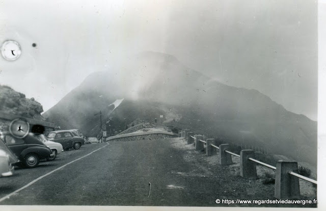 photo noir et blanc du Puy Mary, Cantal