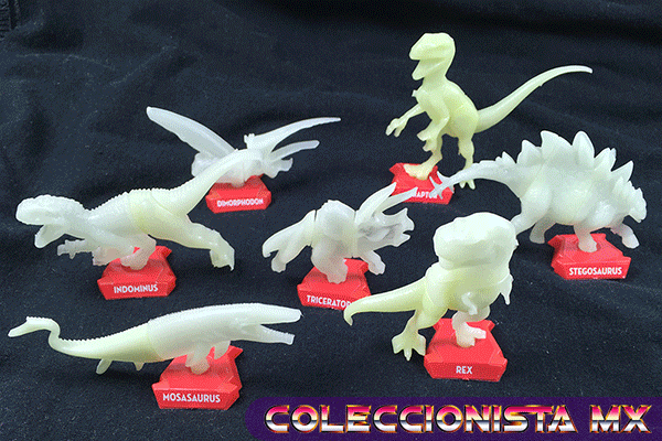 huevos sorpresa de dinosaurios de jurassic world