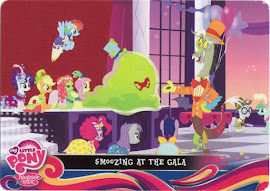 My Little Pony Smoozing at the Gala Equestrian Friends Trading Card