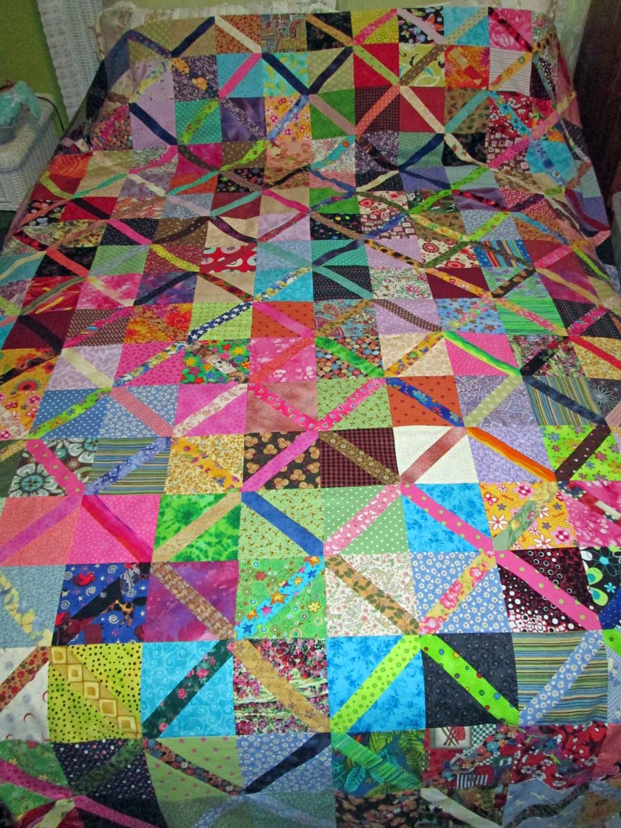 TreasuresnTextures ScrappityDoDah Quilt