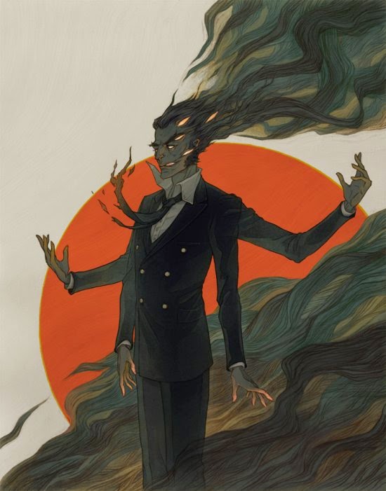 As sombrias e surreais ilustrações de terror de Lenka Simeckova Lenka Simeckova deviantart ilustrações sombrias terror surreal