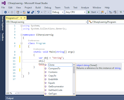 Learn Asp Dot Net Programming: Difference Between var and dynamic in C#