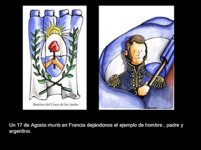 vida del General San Martín color 