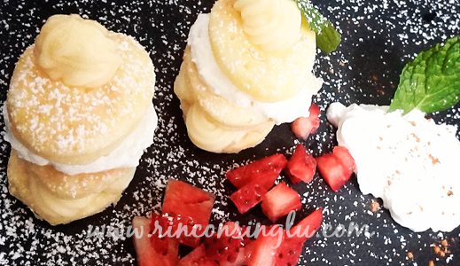 Milhojas con nata, crema pastelera y fresas receta de milhojas sin gluten