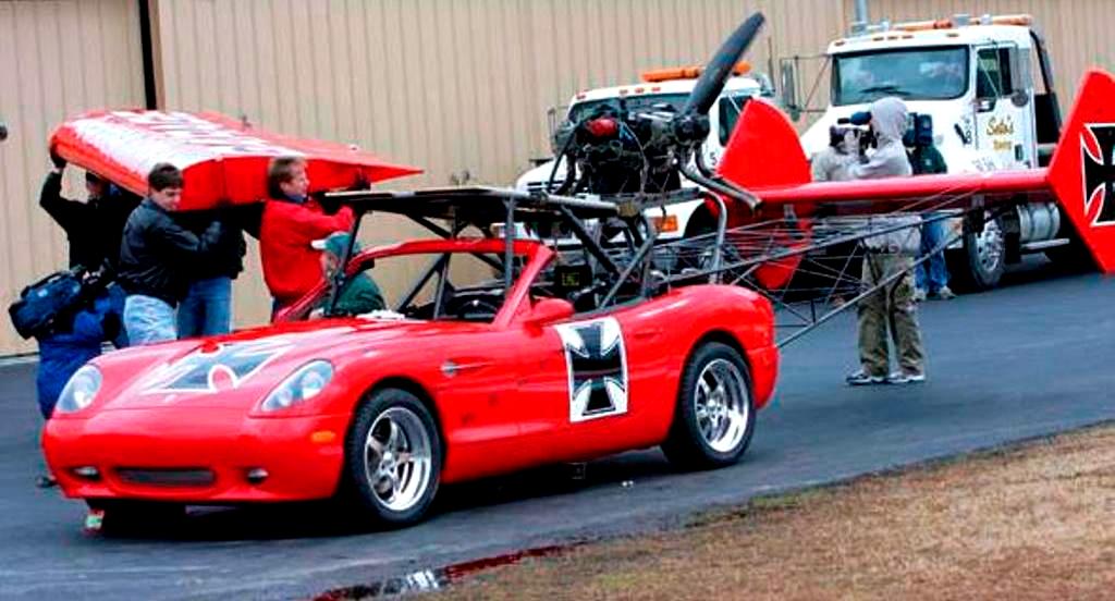 Auto World Monster Garage Car Plane
