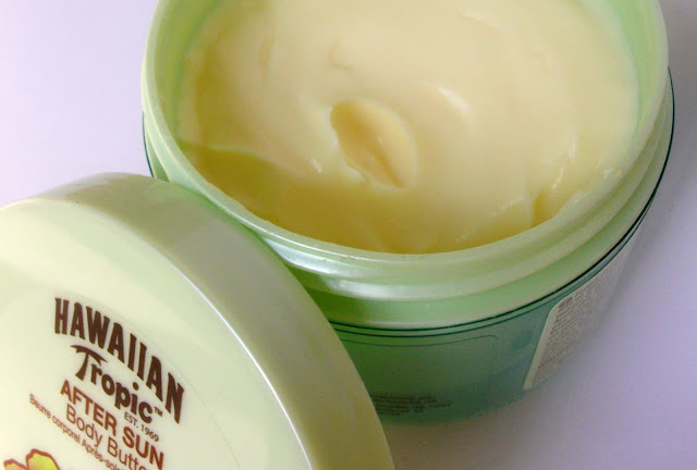 Coco Beauty: Hawaiian Tropic exotic coconut after sun body butter (texture)