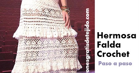 a Crochet / Paso a