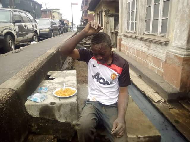Who knows this man found in unstable condition along the road at Ebute-Metta? Says he is from Nnewi